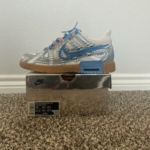 OFF WHITE RUBBER DUNKS